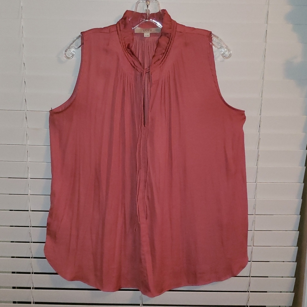 Loft sleeveless top